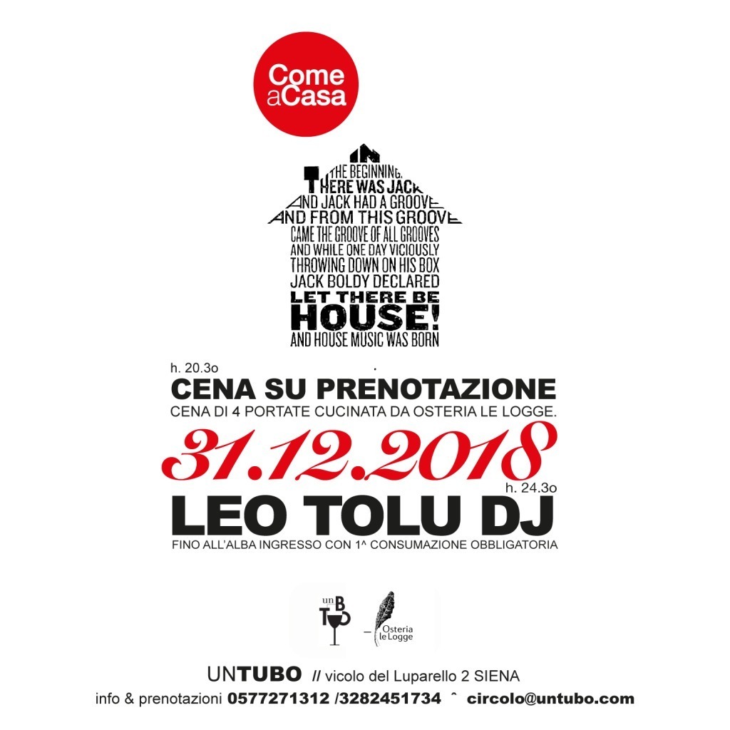 capodanno Tubo 2018 19